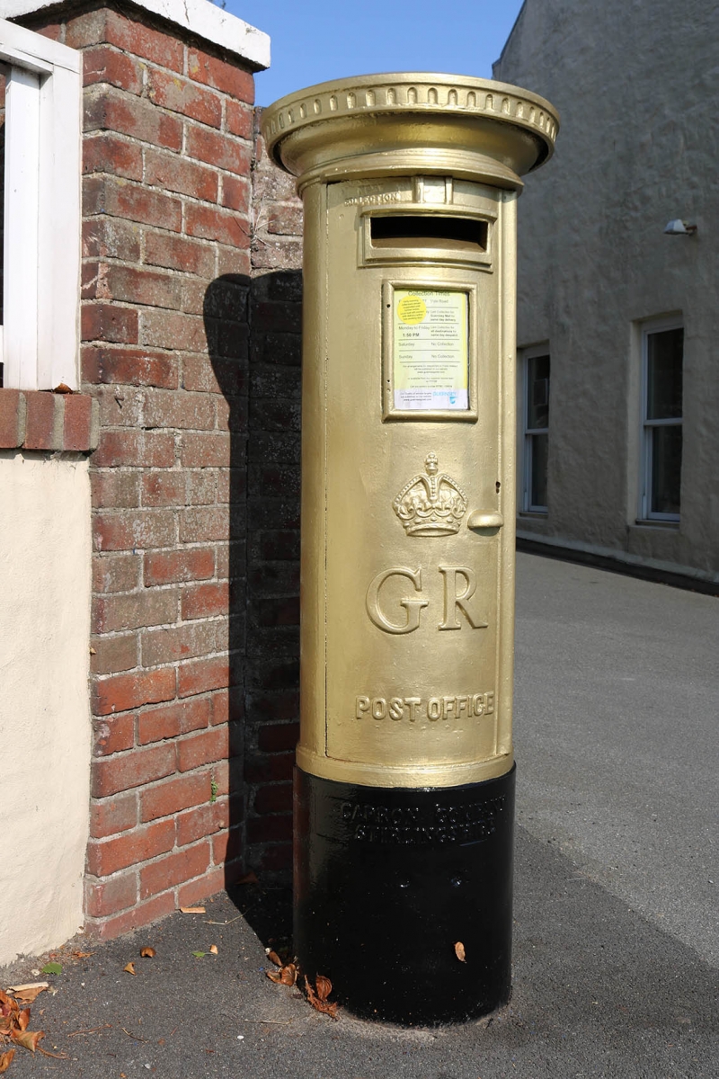 Guernsey Post commemorates 100th Anniversary of Olympic Gold Medal winner Guernsey Post Ltd
